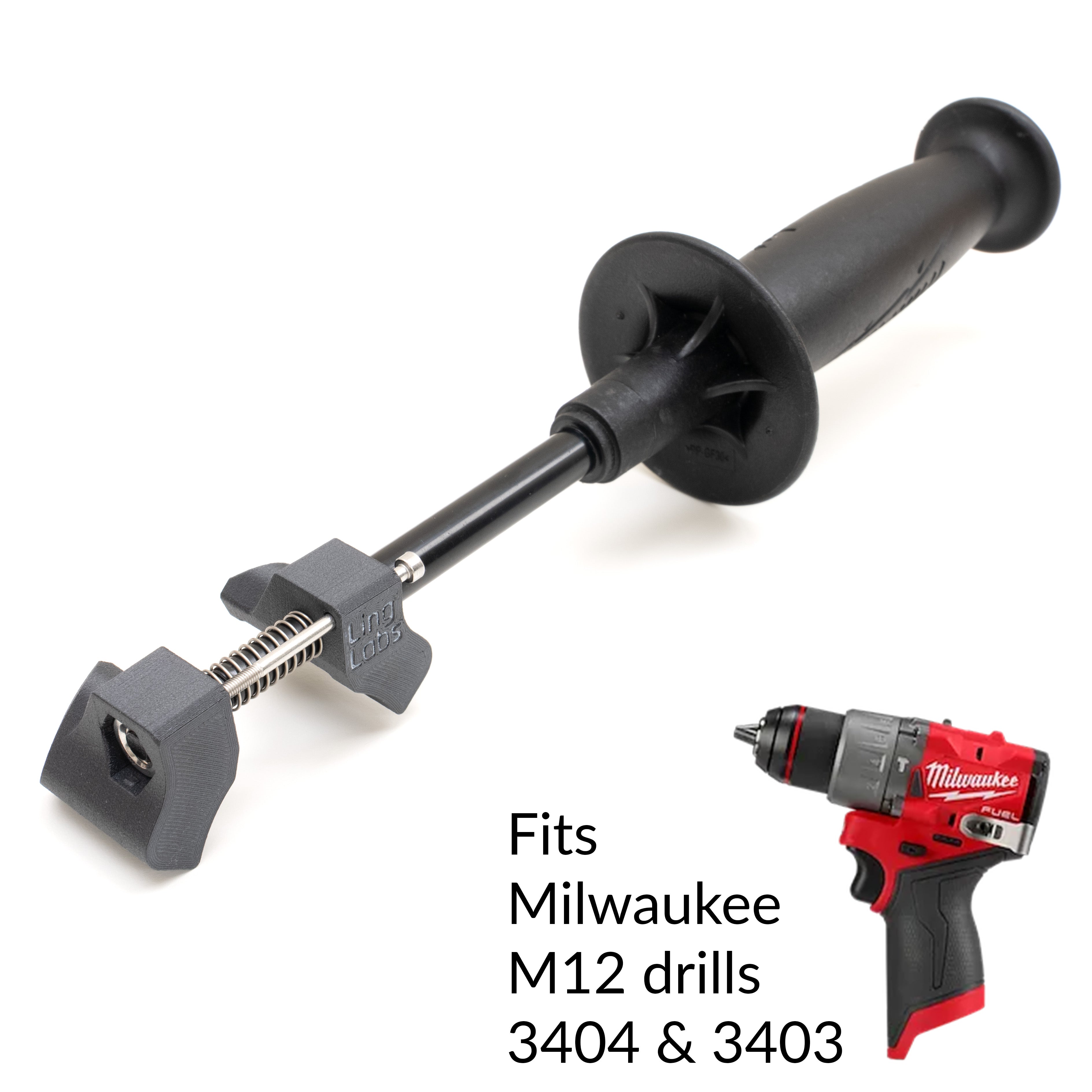 Side Handle for Milwaukee 3404 / 3403 M12 Drills